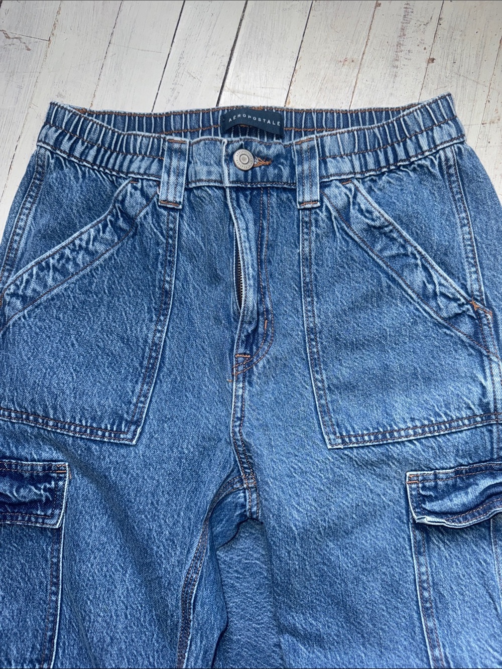 Vintage 90’s Baggy Jeans Aeropostale Women's - Picture 2 of 7